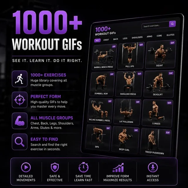 1000+ Workout GIF's